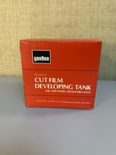 Vintage Yankee Adjustable Cut Film Developing Tank / Open Box / Removable Rack