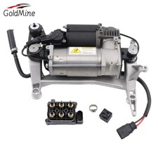 FOR AUDI Q7 06-15 AIR SUSPENSION COMPRESSOR SOLENOID+VALVE BLOCK+RELAY 7L8616007