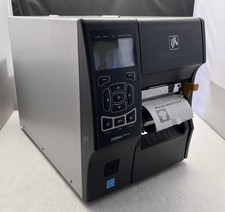 Zebra ZT410 DT Industrial Label Printer Peeler Rewinder FedEx Firmware