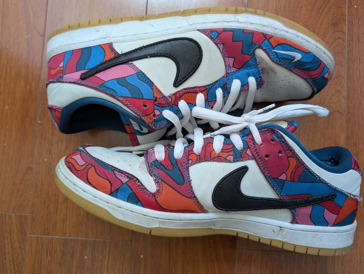 Size 13 - Nike Dunk Low Pro SB x Parra Abstract Art 2021 | eBay