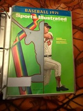 Sports Illustrated Baseball 1971 April 12 1971 MLB Preview Issue Vintage