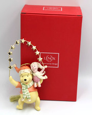 Lenox Disney Reach For The Stars Winnie The Pooh Piglet Christmas Ornament NIB