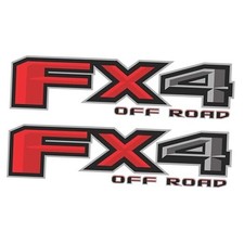 FX4 Off Road Decal Replacement Sticker F150 Bedside F Truck Super Duty Die-Cut