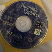 Dungeon Explorer Sega CD Good Used Sleeved Video Game Disc Only