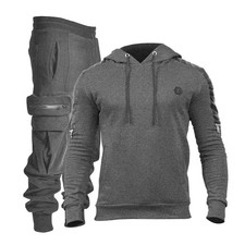Men's Tracksuit 2 Piece Hoodie Athletic Jogging Sweatsuits for Men Casual Spo...