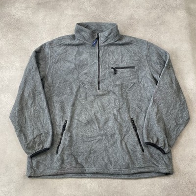 L.L.Bean Fleece Herren XL Tall Quarter Zip Outdoor Wandern Vintage Pullover, ...