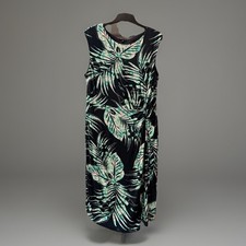 Roman Dress Size 18 Multicolored Floral Pattern