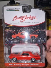 N10 GREENLIGHT 1970 MERCURY COUGAR ELIMINATOR BARRETT JACKSON  SERIES 5 37200