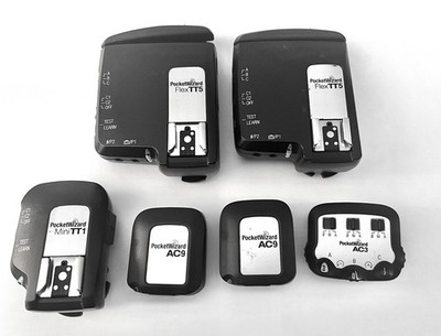 Pocket Wizard TT5, MiniTT1, AC9 AC3 bundle (6 pieces)