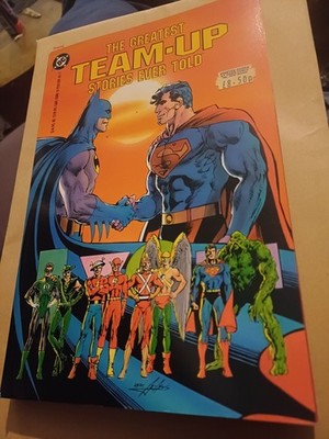 DC Comics Greatest Team-Up Stories Ever Told Graphic Novel TPB Alan Moore
