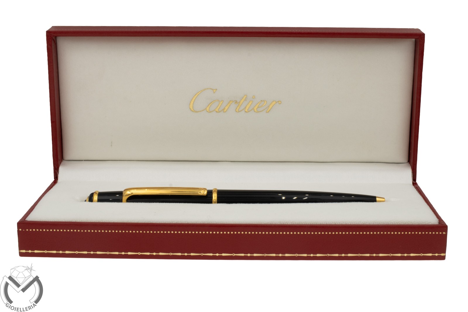 Penna a sfera CARTIER Stilo Bille Diabolo acciaio resina 69vv26