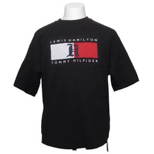 Tommy Hilfiger x Lewis Hamilton, T-shirt, Größe: M, Schwarz, Baumwolle #Ula