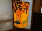 RARE Mid-Century Melamine Hanging Lamp - Alice In Wonderland — photo 2