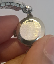 Vintage 1950's 14k Omega Ladymatic self-winding faceted crystal watch Pristine! 4