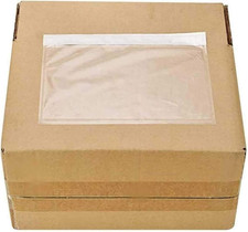 BESTEASY Packing List Pouches, Clear Adhesive Top Loading Packing List/Shipping