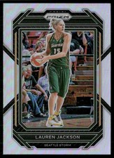 Lauren Jackson 2023-24 Panini Prizm WNBA Silver Prizm Seattle Storm #64
