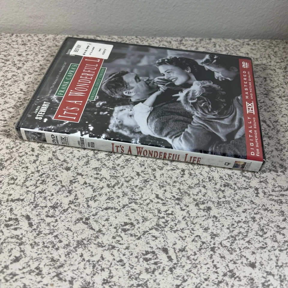 It's a Wonderful Life (DVD, 1946) Original Uncut Version James Stewart Capra NEW - Image 3 of 4