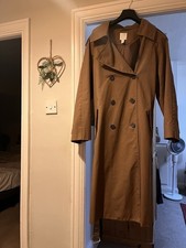 Brown Trench  Coat  H&M