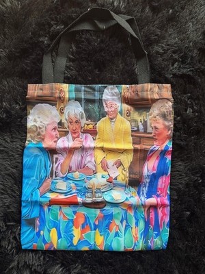 Tragetasche mit Retro-Fashion-Motiv   Stylisch, Golden Girls  35x40 cm