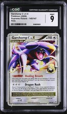 CGC 9 MINT Garchomp C LV.X 145/147 Supreme Victors Holo Pokemon Card on eBay