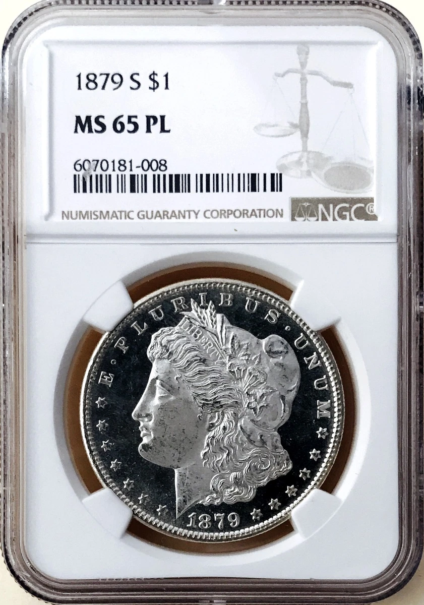 1879 Year Grade MS 65 Morgan Dollars (1878-1921) for sale | eBay