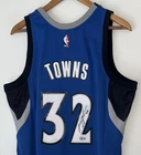 Karl-Anthony Towns Signed Mitchell & Ness NBA Autographed Rookie Jersey BAS COA