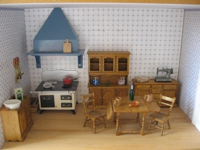 MiniMundus Möbel Küche für Puppenhaus,Puppenstube-Puppenküche - Bild 1 von 4
