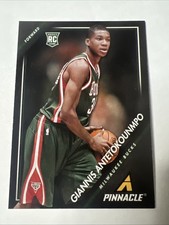 Giannis Antetokounmpo 2013-14 Panini Pinnacle Rookie Card #5 RC . rookie card picture