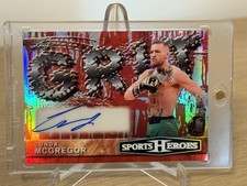 2026 LEAF SPORTS HEROES GRIT CONOR MCGREGOR AUTO 1/2 MMA #G-CMG 🔥