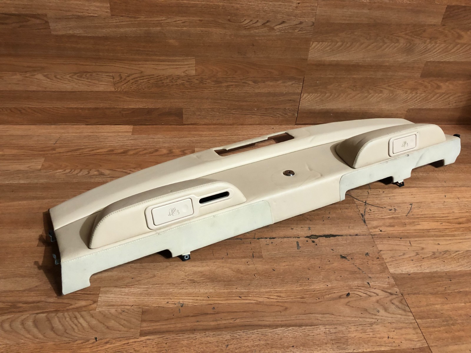BENTLEY ARNAGE OEM REAR DECK DASH BOARD SHELF PANEL COVER TAN BEIGE