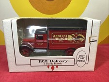 VTG 1990 Anheuser Busch 1931 Delivery Truck Bank ERTL 1:34 Never Opened NOS