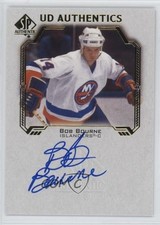 2021-22 SP Authentic UD Authentics Bob Bourne #UDA-BB Auto 1ss3