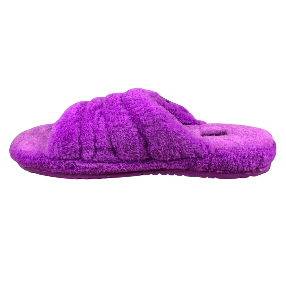 UGG Men’s Fluff You Purple Shearling Slipper Size US 11 - Image 2 of 4