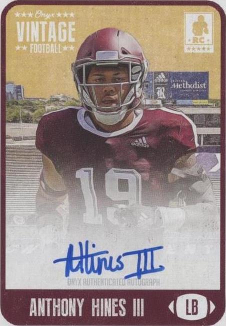 2021 Onyx Vintage Anthony Hines III #FAAH - 1 of 2