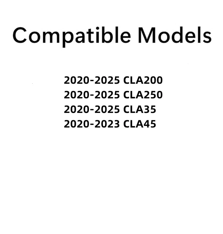 Fit 2020-2025 Mercedes Benz CLA200 CLA250 CLA35 CLA45 Back Window Glass Heated - Imagem 3 de 4