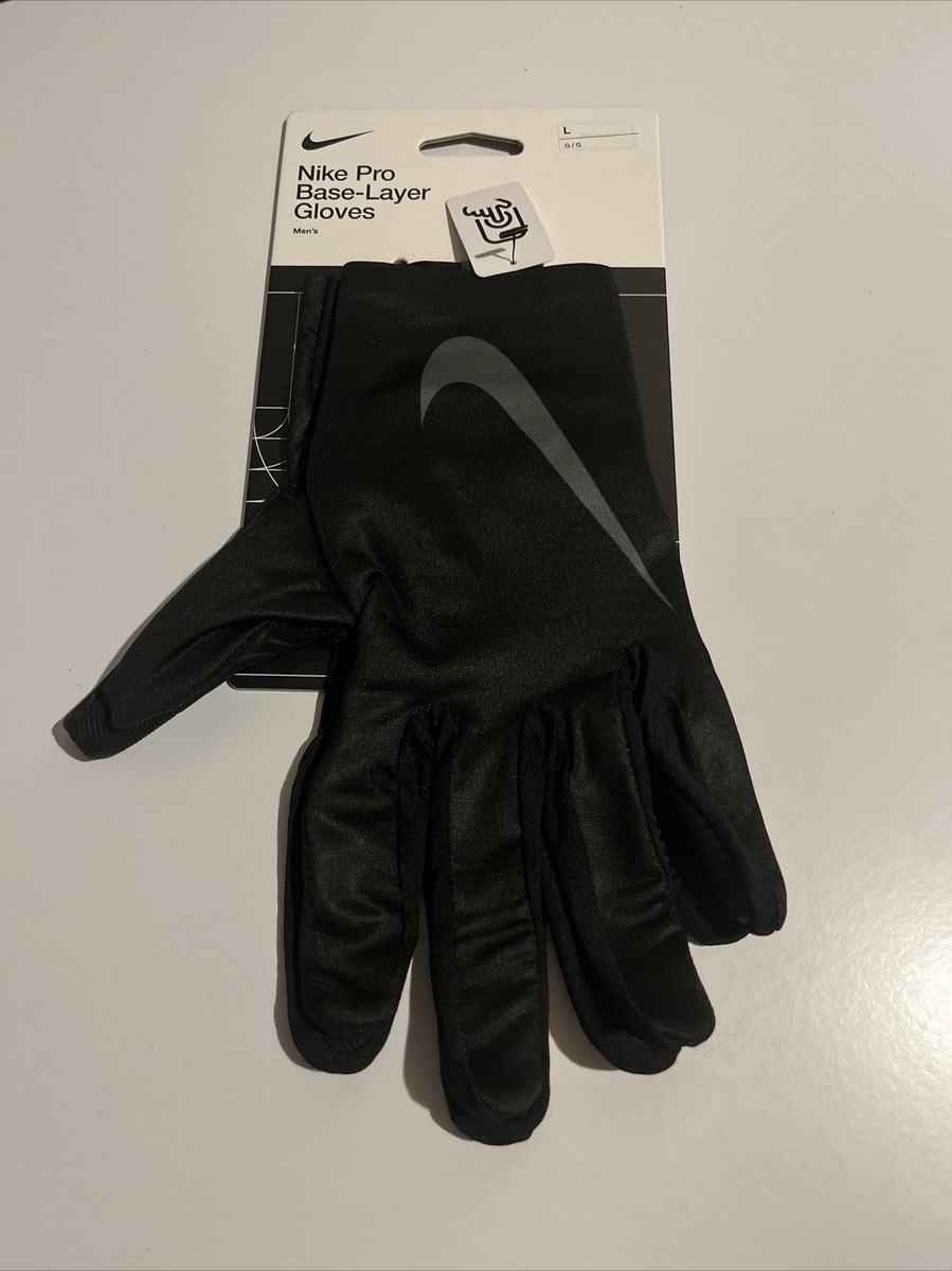 nike pro warm base layer gloves