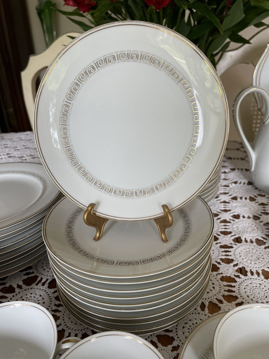 Noritakeアケビア　21センチ4枚　SALE‼️ Vintage Noritake “green Hill “ Dinner Set - Etsy