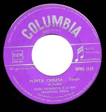 Piero Trombetta E La Sua Orchestra Tipica - Porta Chiusa  Tango Del Cuore [Vinil