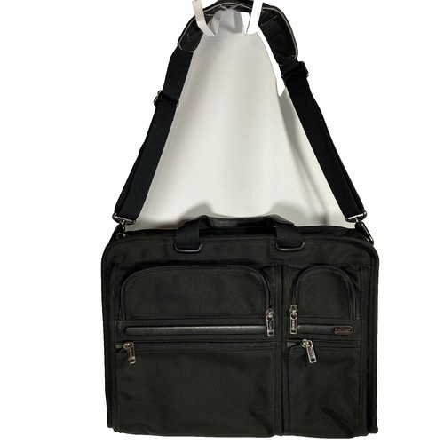 Tumi Alpha FXT Messenger Briefcase Bag 022207DE -EXCELLENT +Fast