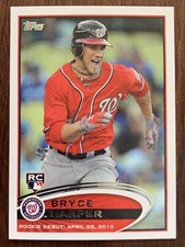 2012 Topps Update Bryce Harper #US183 Rookie RC Excellent Condition