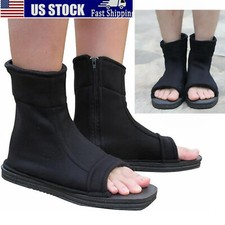 Anime Shoes Cosplay Boots Japanese Traditional Role Open-toe Halloween Black USA