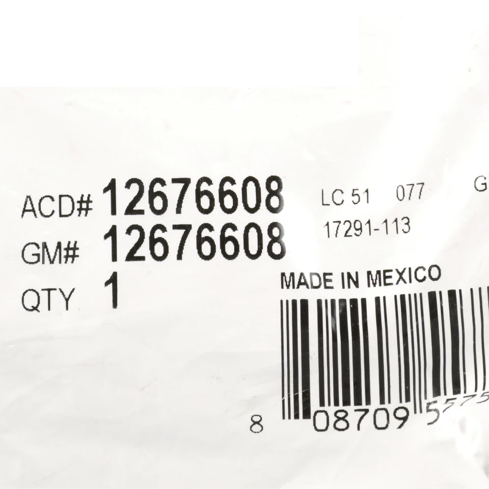 Junta de tubo de escape turbo original GM 2017-2020 GMC Sierra 2500 3500 HD 12676608 Foto 4 de 4