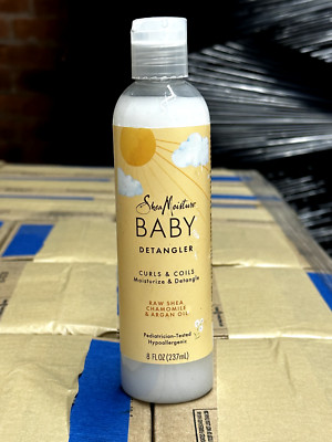 SheaMoisture Baby Raw Shea Chamomile Argan Oil Moisturizes & Detangles 8 oz
