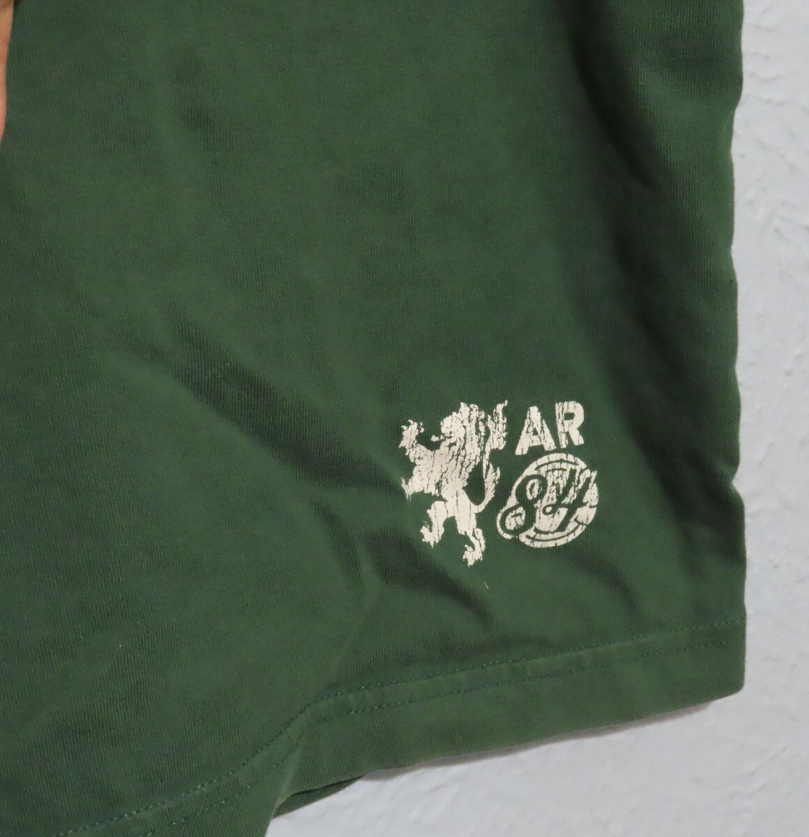 T-Shirt American Rag Cie - Rugby Dublin Irlande - Vert Homme Taille M - Graphique