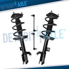 AWD Front Struts w/ Coil Spring Sway Bar Links for 2020 - 2022 Toyota Highlander
