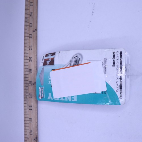 Prime Line Swing Bar Door Guard With High Security Auxiliary Lock