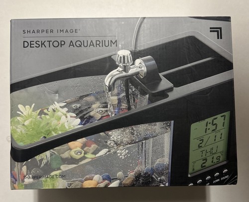 Sharper Image Desktop Aquarium New (Open Box)