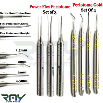Dental Periodontal Implant Root Elevators Flexible Periotome Tooth Extraction CE