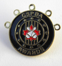 Vintage C5PBA Awards Pin Enamel Canadian 5 Pin Bowlers Association Bowling Lapel