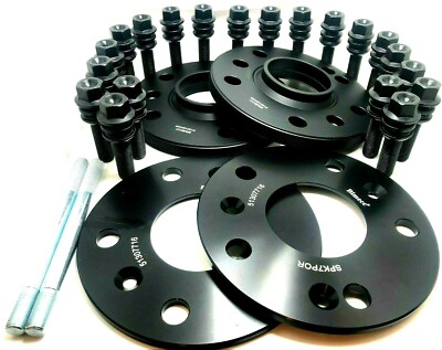 7MM & 15MM BLACK WHEEL SPACER KIT - PORSCHE 911 (996 997 991) Boxster